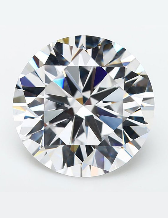 5.25 Ratti White Zircon Round Shape
